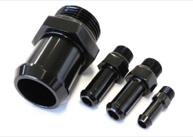 <strong>Replacement Fittings for Ford BA/BF Radiator Overflow Tanks</strong><br /> Suit AF77-1022BLK, Black Finish
