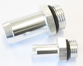 <strong>Replacement Fittings for Power Steering Tanks </strong><br />Suit AF77-1025, Silver Finish