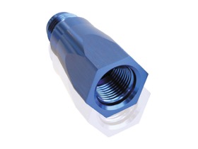 <strong>Adjustable Check Valve -6AN</strong><br /> Blue Finish. Male to Female AN Outlets