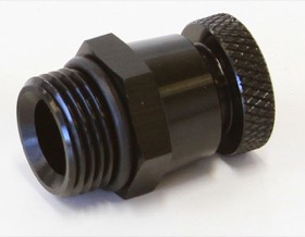 <strong>Universal Drain Valve -10 ORB</strong><br />Black Finish  With 1/8" NPT Female Thread For Remote Draining