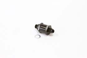 <strong>EFI Fuel Pump Check Valve -6AN (M12 x 1.5mm) </strong><br /> Black Finish