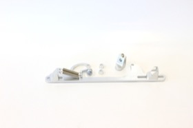 <strong>Billet Throttle Cable Bracket 4150 Style</strong> <br /> Silver Finish