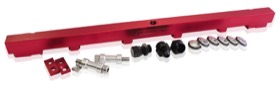 <strong>Billet EFI Fuel Rails (Red)</strong><br /> Suit Nissan RB25
