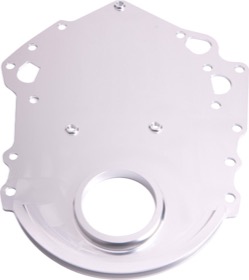 <strong>Billet Timing Cover - Silver</strong><br /> Suit Ford 302-351C