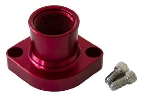 <strong>Billet Thermostat Housing - Red</strong><br /> Suit Ford 302-351C