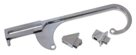 <strong>Billet Throttle Cable Bracket 4150 Style</strong> <br /> Chrome Finish
