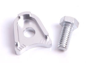 <strong>Billet Distributor Hold Down Clamp - Silver </strong><br /> Suit Ford 289-351W