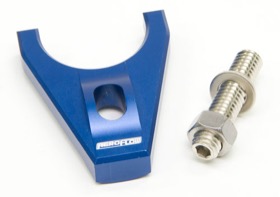 <strong>Billet Distributor Hold Down Clamp - Blue </strong><br /> Suit Holden Cyl. & V8