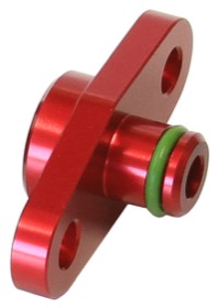 <strong>Fuel Rail Adapter (Red)</strong><br /> Suit Subaru, Nissan, Mazda with 32.5mm Centres