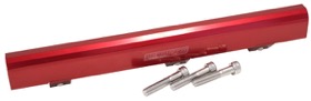 <strong>Billet EFI Fuel Rail Kit - Red Finish</strong> <br />suit Mitsubishi 4G63 EVO I-III