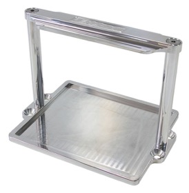 <strong>Billet Aluminium Battery Trays</strong><br /> Suit Odyssey ODPC1200 battery, Polished finish
