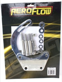 <strong>Low Mount Alternator Bracket </strong><br /> Chrome Finish. Suit Big Block Chevy with Short Water Pump