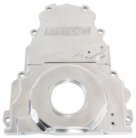 <strong>2-Piece Billet Aluminium Timing Cover - Polished Finish</strong><br /> Suit GM LS Series. Includes Mounting Hardware and Cam Sensor Plug