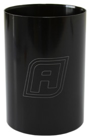 SPRINT CAR SHOCK BUMP CUP BLACK MACHINED FROM 6061 Aeroflow - AF 64-4500
