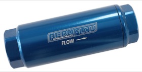 AEROFLOW PRO FILTER 10 MICRON BLUE FEMALE -8 ORB 1.25