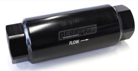 <strong>60 Micron Pro Filter with -12AN ORB Ports</strong> <br /> Black Finish. 5-1/2" x 2"
