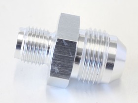 <strong>Inverted Seat Adapter 1/2"-20 to -8AN</strong> <br />Silver Finish