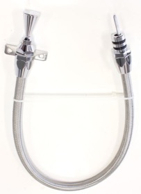 <strong>Firewall Mount Flexible Stainless Steel Transmission Dipstick</strong> <br /> suit Ford C4 (Case Fill)