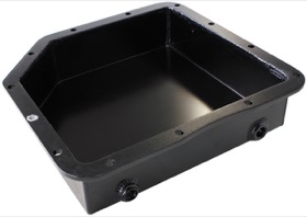 <strong>3" Deep Fabricated Transmission Pan including Filter Extension </strong><br /> Black Finish. Suit GM Turbo 350