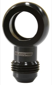 Alloy AN Banjo Fitting 18mm  to -8AN Black