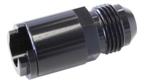<strong>Push-On EFI Fuel Fitting LS & LT 3/8" Hose to -8AN</strong><br /> Black Finish