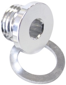 <strong>Metric Port Plug M12 x 1.5</strong><br /> Silver Finish.