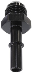 <strong>Push-On EFI Fuel Fitting -6AN Push-on to 5/16" Male Hard Tube </strong><br />Black Finish