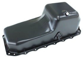 <strong>Replacement Oil Pan, Black Finish</strong><br /> Suit Holden HQ-WB & Torana LH-UC With Holden 253-304-308 (5.0L Capacity)
