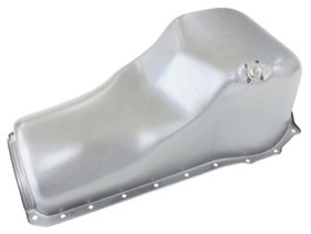 <strong>Replacement Oil Pan, Raw Finish</strong><br />Suit Ford 302-351 Cleveland & 351M-400 (5.0L Capacity)