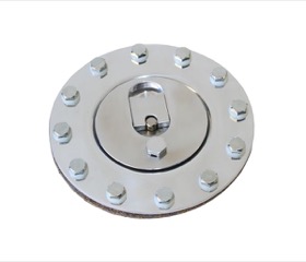 <strong>Billet Fuel Cell Cap Assembly</strong><br /> Suits All Aeroflow Fuel Cells, Polished Finish