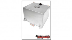 AF85-2150AS Aluminium 15 Gallon (57L) Fuel Cell with Cavity/Sump & Fuel Sender </strong><br /> 18-1/8" L x 20-1/16" W x 10-1/4" H (46cm x 51cm x 26cm)