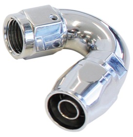 <strong>880 Elite Series Full Flow Cutter Swivel 150° Hose End -4AN</strong><br /> Suits 100 & 450 Series Hose