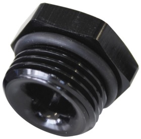 <strong>ORB Port Reducer -6ORB to 1/8"</strong> <br /> Black Finish.