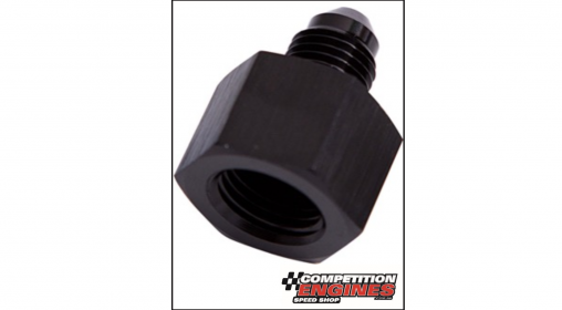 AF950-08-04BLK FEMALE REDUCER -8AN TO -4AN BLACK REDUCER FEMALE TO MALE