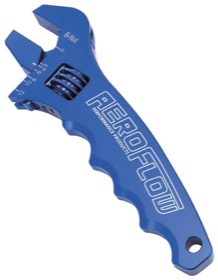 <strong>Aluminium Adjustable Grip Spanner - Blue</strong> <br />