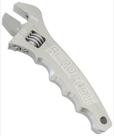 <strong>Aluminium Adjustable Grip Spanner - Silver</strong> <br />