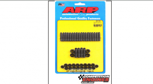 ARP  Oil Pan Studs, Black Oxide, 12-Point Nut, Ford 289, 302, 351 Windsor & 302, 351 Cleveland