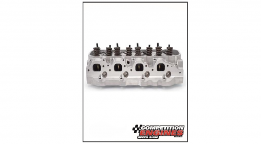 EDL-50459 - EDELBROCK ALLOY CYL HEAD E-STREET 400-500HP COMPLETE FITS CHEV BB EACH