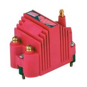 MSD-8207  Ignition Coil, Blaster SS, E-Core, Square, Epoxy, Red, 40,000 V, Each