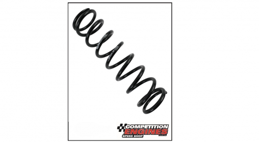 QA1-12HT130B QA1 High-Travel Coilover Springs 130 lbs./in. Rate, 12 in. Length, 2.50 in. I.D., Silver Powdercoated, Each
