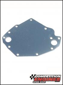 Meziere WP123U,  Electric Water Pump Back Plate Ford Cleveland Polished