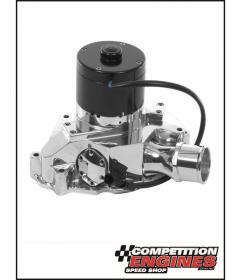Meziere WP311U, 300 Series Electric Water Pump, Ford Windsor, 55 GPM, Polished Finish