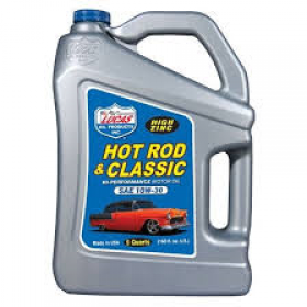 Lucas Hot Rod & Classic Car 10W/40 Engine Oil Is Manufactured With The Highest Quality Base Oils & Is Fortified With A Unique Addative Containing High Levels Of Zinc Moly & Phosphorus To Be Used For Muscle & Classic Cars With Out Catalytic Converter 5quar